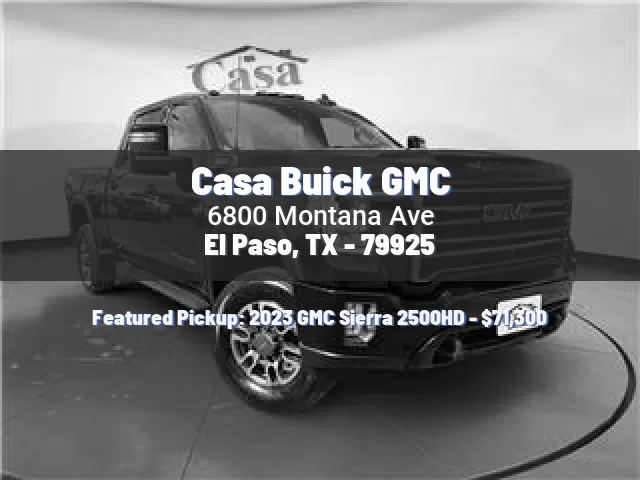 Casa Buick GMC