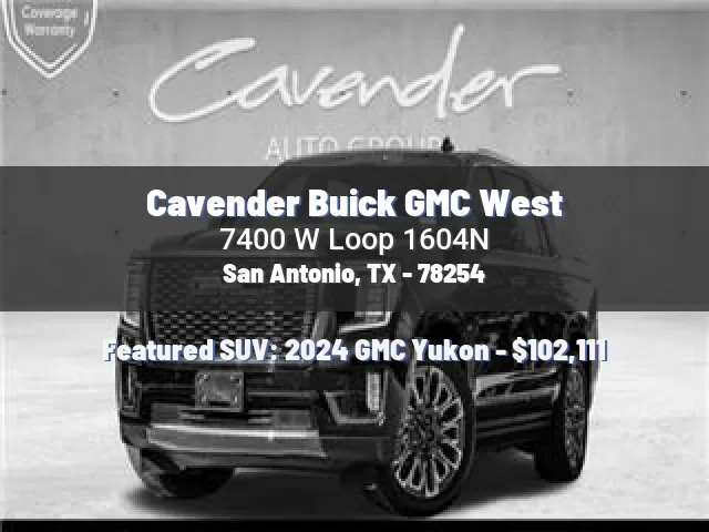 Cavender Buick GMC West