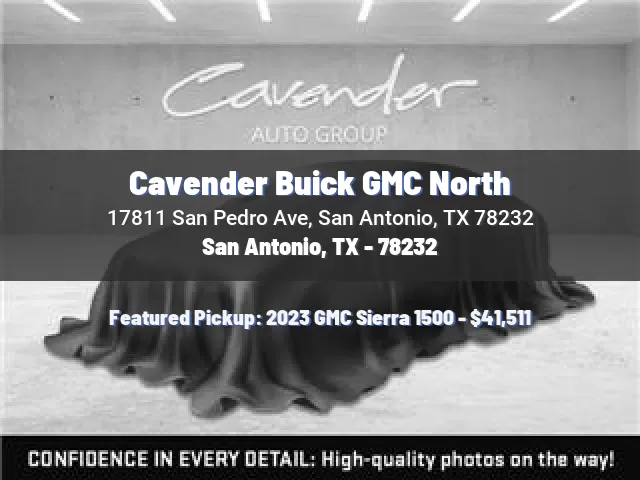 Cavender Buick GMC North