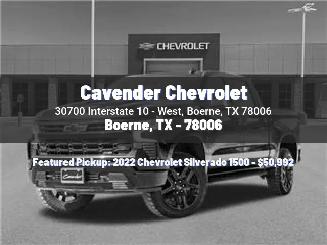 Cavender Chevrolet