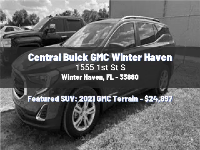 Central Buick GMC Winter Haven