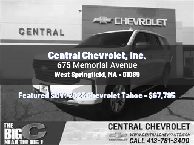 Central Chevrolet, Inc.