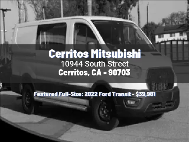 Cerritos Mitsubishi