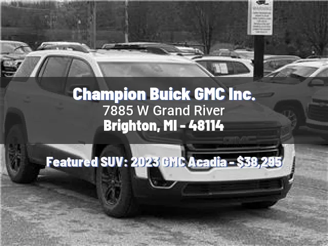 Champion Buick GMC Inc.