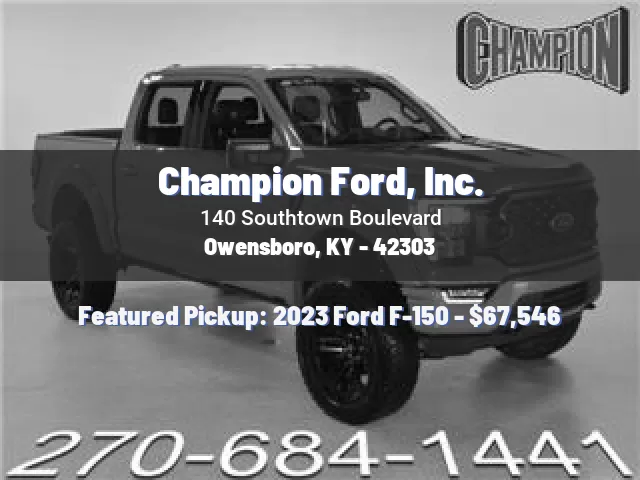 Champion Ford, Inc.