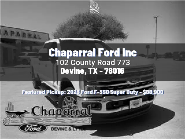 Chaparral Ford Inc