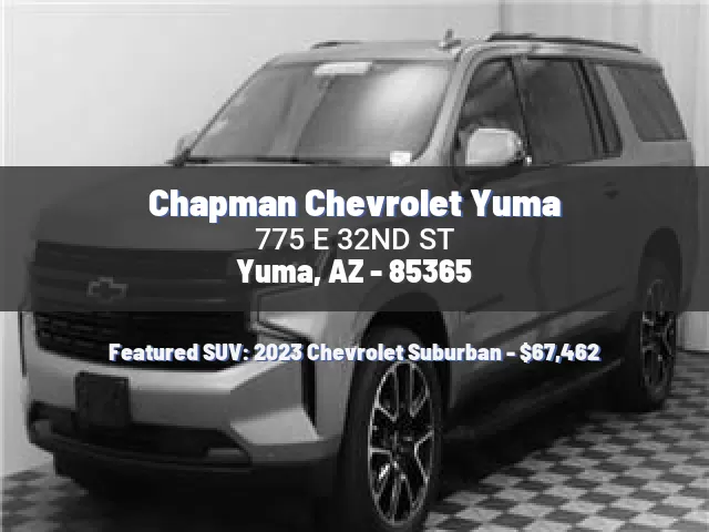 Chapman Chevrolet Yuma