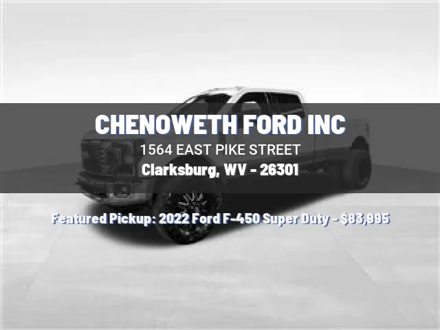 CHENOWETH FORD INC