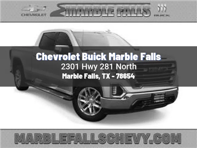 Chevrolet Buick Marble Falls