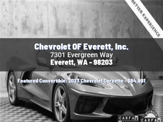 Chevrolet OF Everett, Inc.