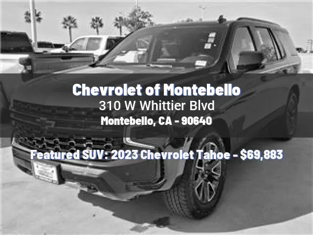 Chevrolet of Montebello