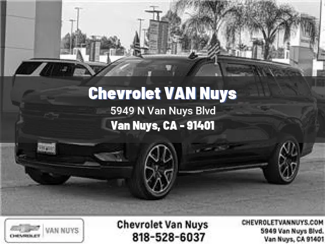 Chevrolet VAN Nuys