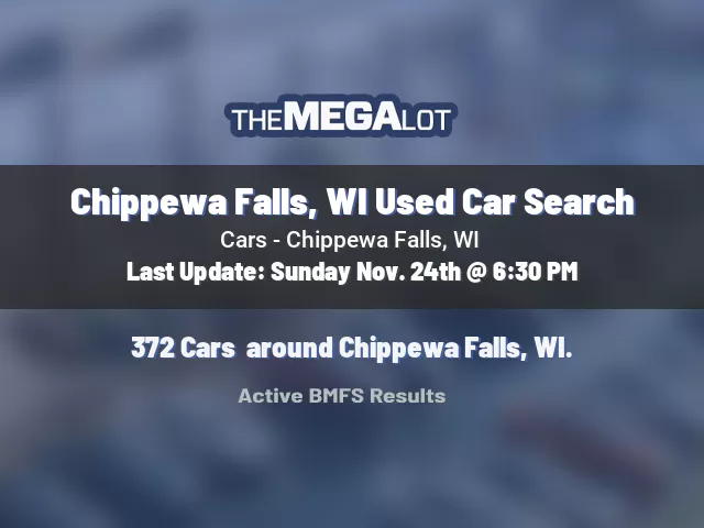 Chippewa Falls, WI Used Car Search