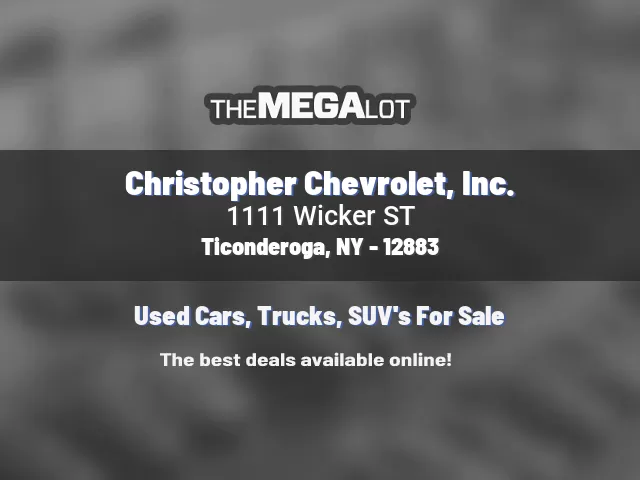 Christopher Chevrolet, Inc.