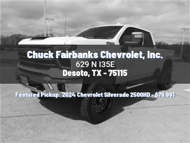 Chuck Fairbanks Chevrolet, Inc.