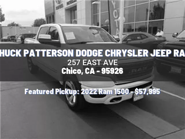 CHUCK PATTERSON DODGE CHRYSLER JEEP RAM