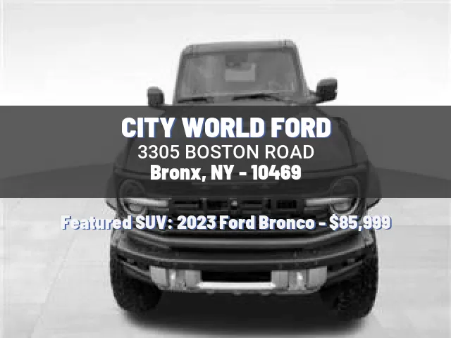 CITY WORLD FORD