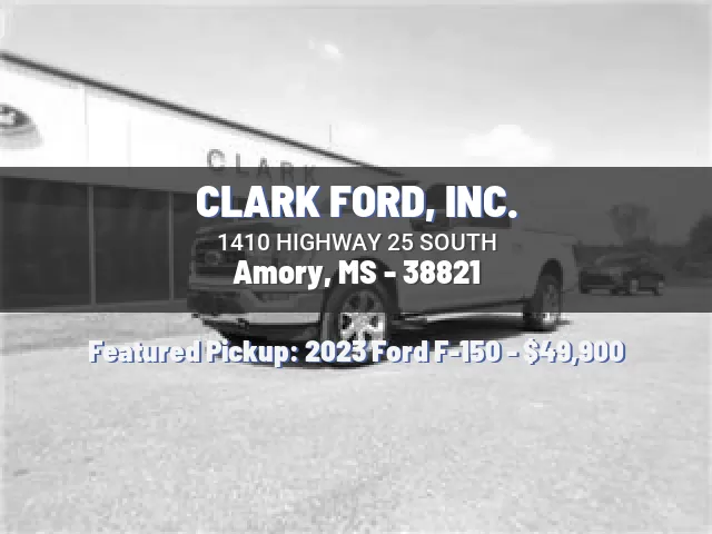 CLARK FORD, INC.