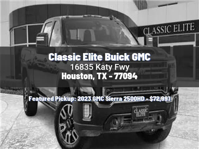 Classic Elite Buick GMC