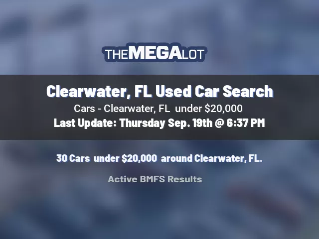 Clearwater, FL Used Car Search