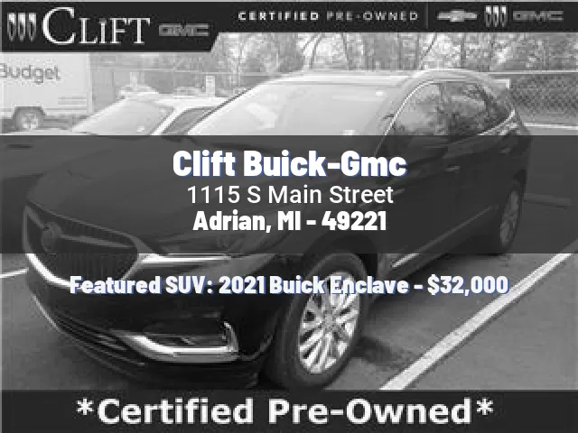 Clift Buick-Gmc