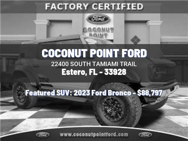 COCONUT POINT FORD