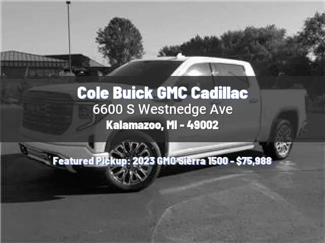 Cole Buick GMC Cadillac