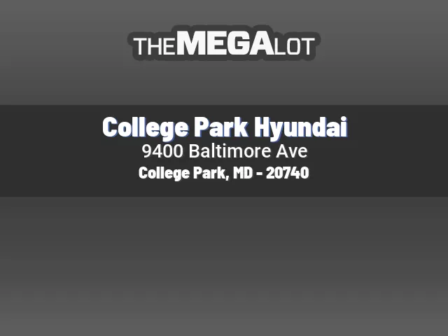 College Park Hyundai