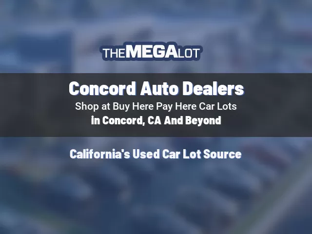 Concord Auto Dealers