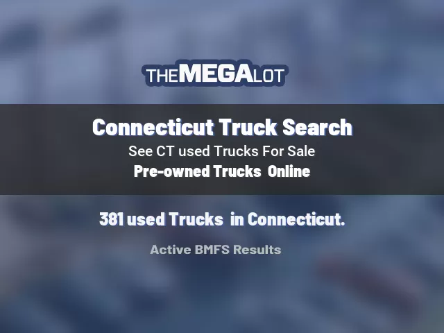 Connecticut Truck Search