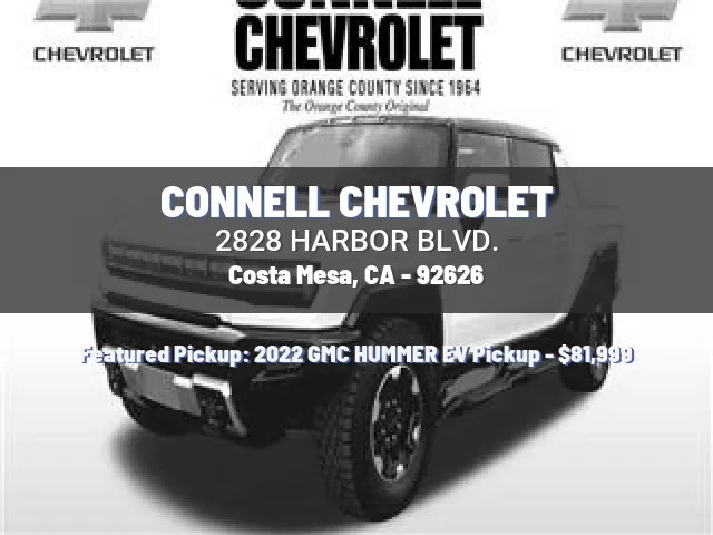 CONNELL CHEVROLET