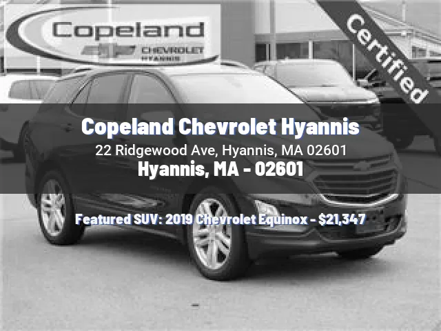 Copeland Chevrolet Hyannis