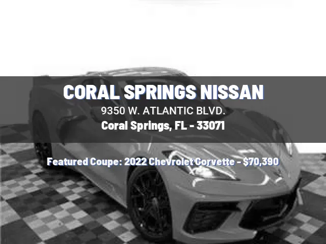 CORAL SPRINGS NISSAN