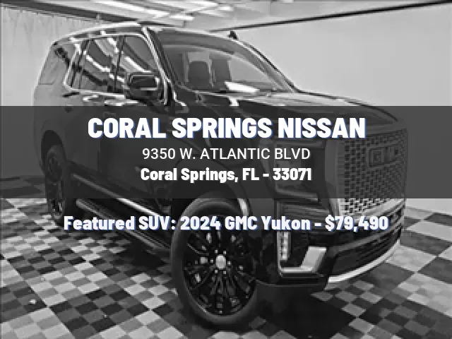 CORAL SPRINGS NISSAN