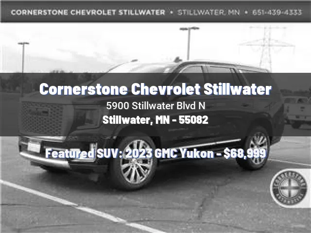 Cornerstone Chevrolet Stillwater