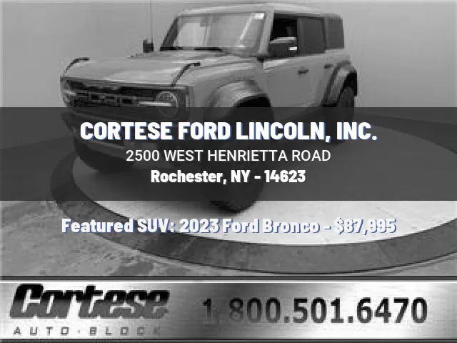 CORTESE FORD LINCOLN, INC.