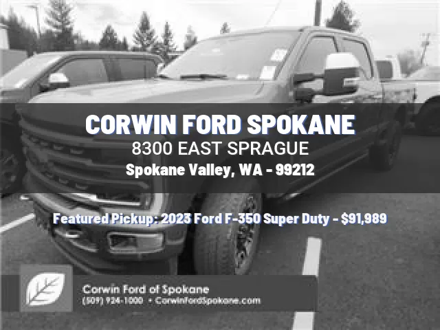 CORWIN FORD SPOKANE