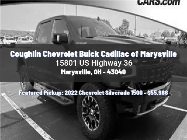 Coughlin Chevrolet Buick Cadillac of Marysville