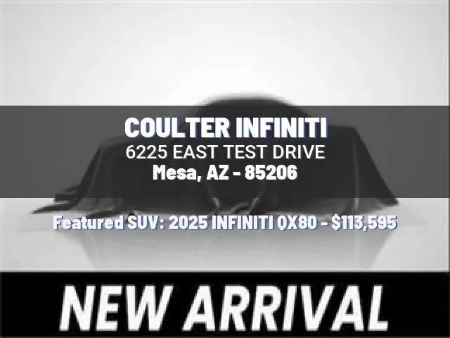 COULTER INFINITI