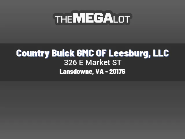 Country Buick GMC OF Leesburg, LLC