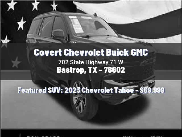 Covert Chevrolet Buick GMC