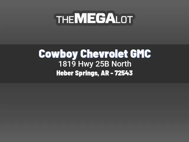 Cowboy Chevrolet GMC