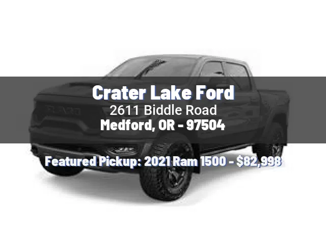 Crater Lake Ford