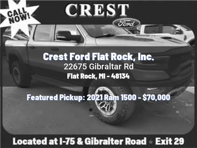 Crest Ford Flat Rock, Inc.