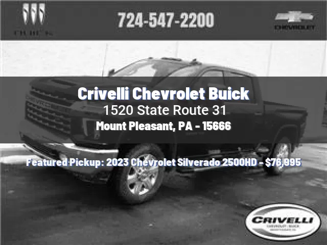 Crivelli Chevrolet Buick