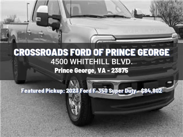 CROSSROADS FORD OF PRINCE GEORGE