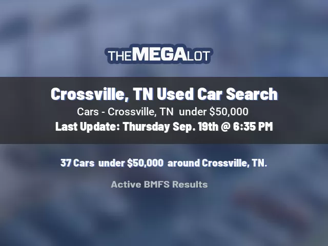 Crossville, TN Used Car Search