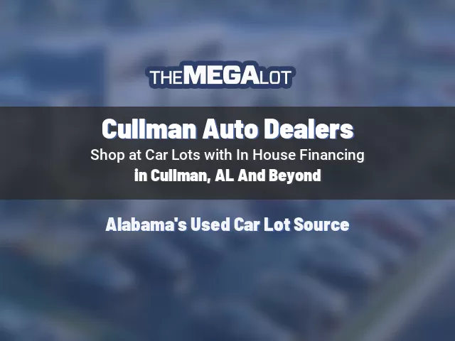 Cullman Auto Dealers