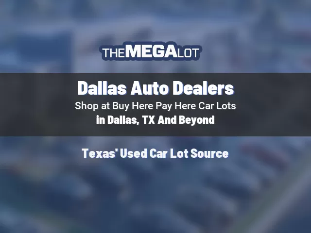 Dallas Auto Dealers