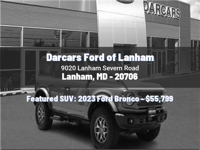 Darcars Ford of Lanham